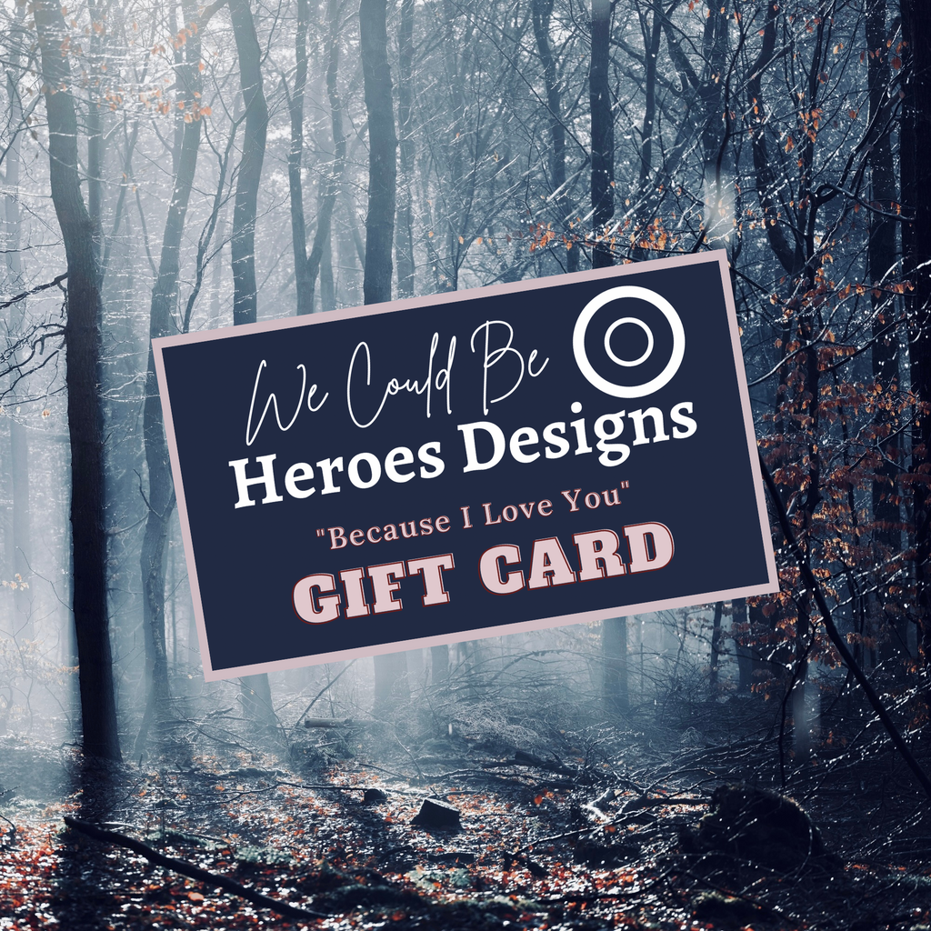 Digital We Could Be Heroes Designs “Because I Love You” Teen Wolf Gift Card